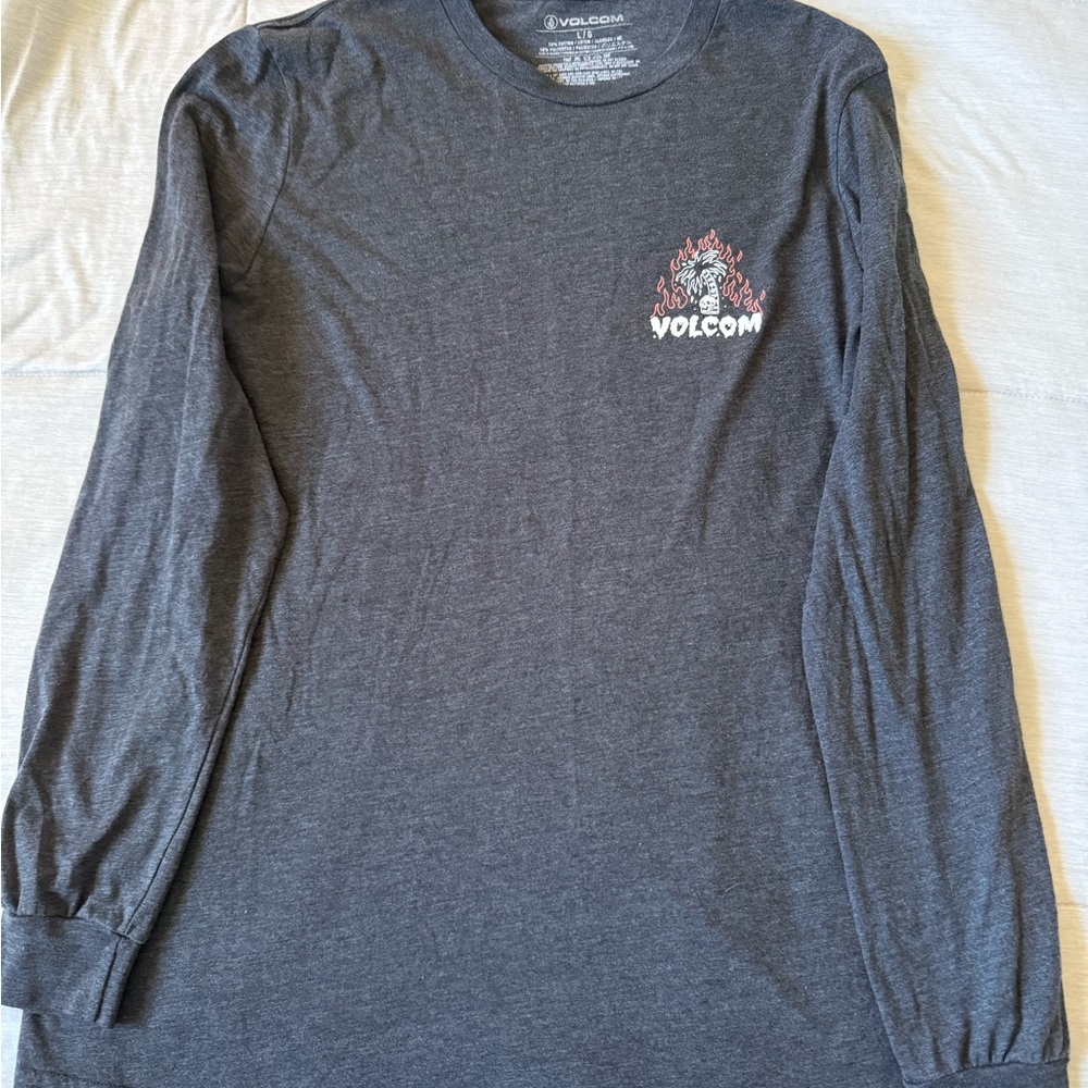 Volcom Charcoal Long Sleeve Men's Tee